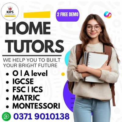 Home Tutor, Online Tutor,O level,A level,IGCSE,Bio,Math,KG,Eng,Account