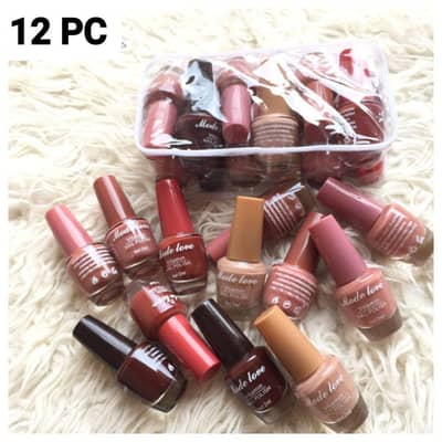 Nude Nail Polish — Pack of 12