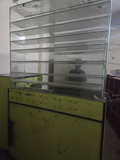 bike spare parts and counter rack