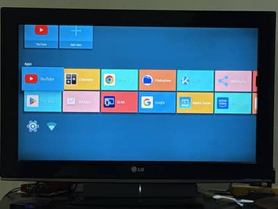 LG LED with Dany Amaze AX 100 Android Box & High Volume Speaker