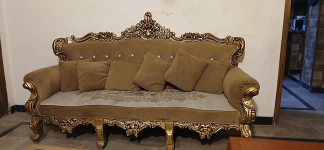 pure chinioty 7 seater soffa