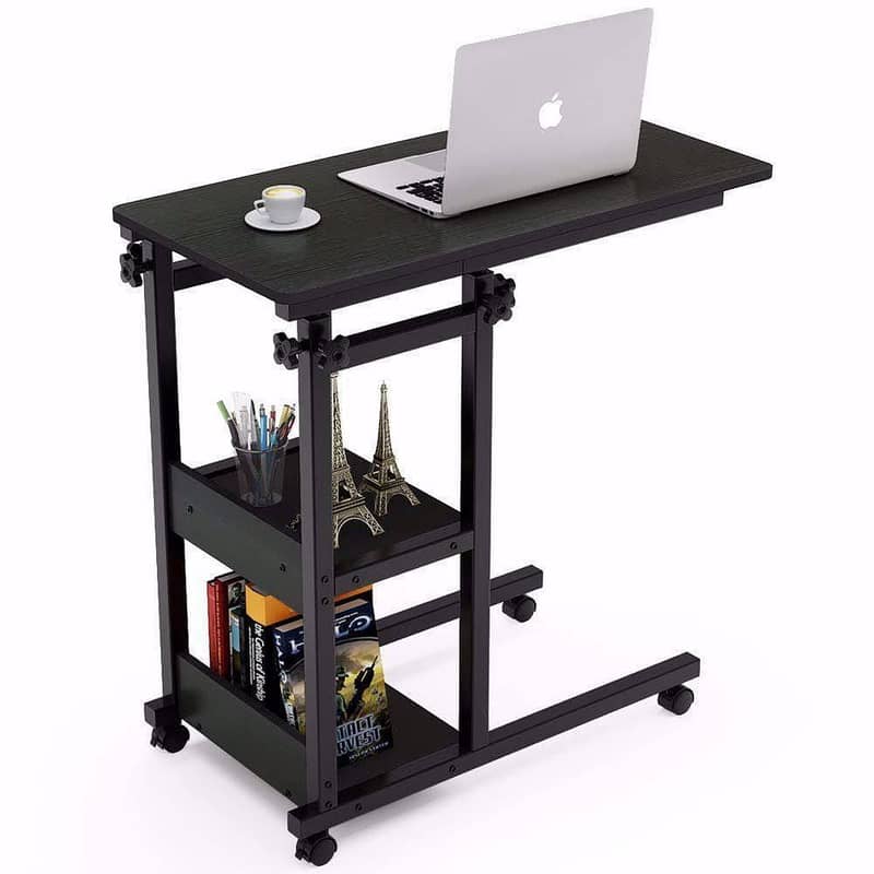 Imported Adjustable Computer Desk with Wheels | Over Bed Table 3