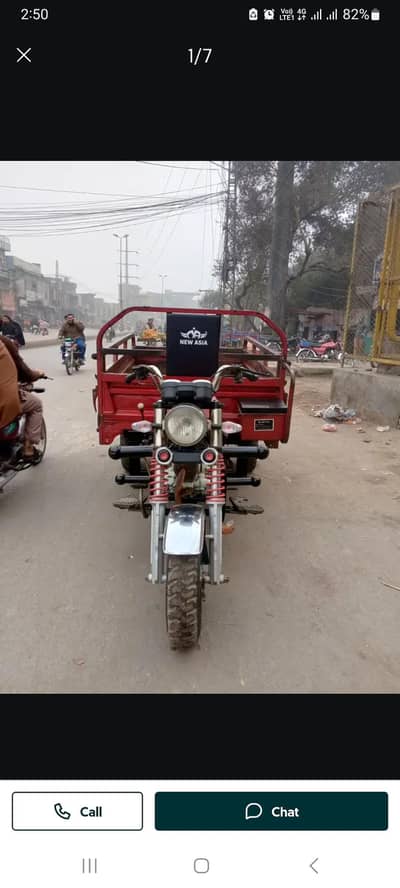 Loader Rikshaw Available for Rent