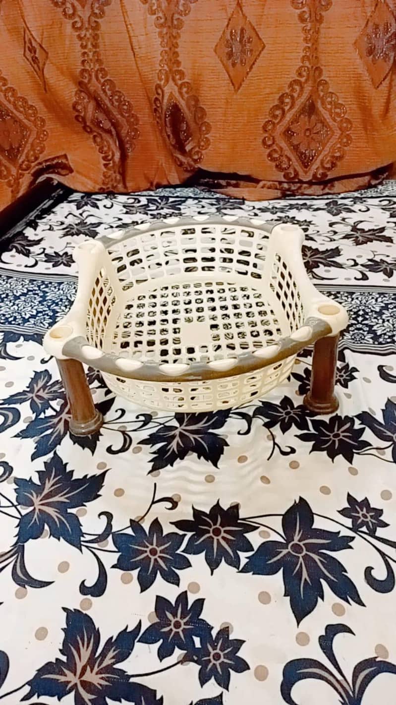 two layer vegetables rack for kitchen 2