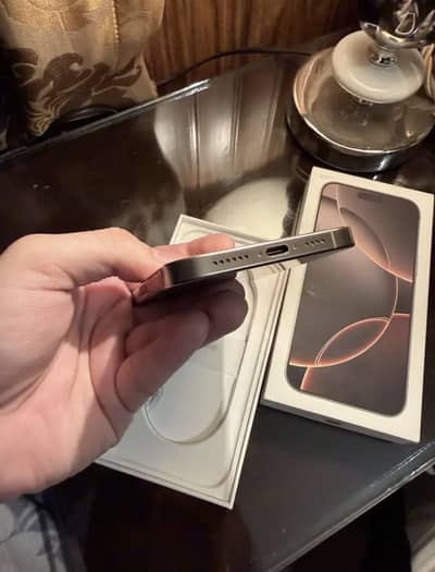 Iphone 16 pro max pta approved 256 dessert