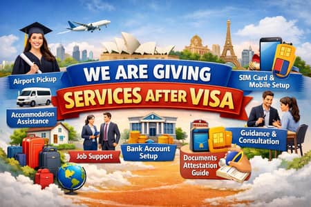 Services after visa