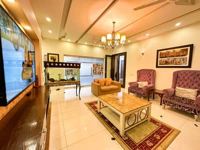 The Most Amazing 1 Kanal Fully Furnished House Is Available For Rent In PHASE 5 DHA, Lahore
