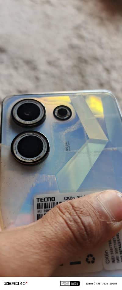 Tecno camon 20 8/256 10/10 Sealed phone