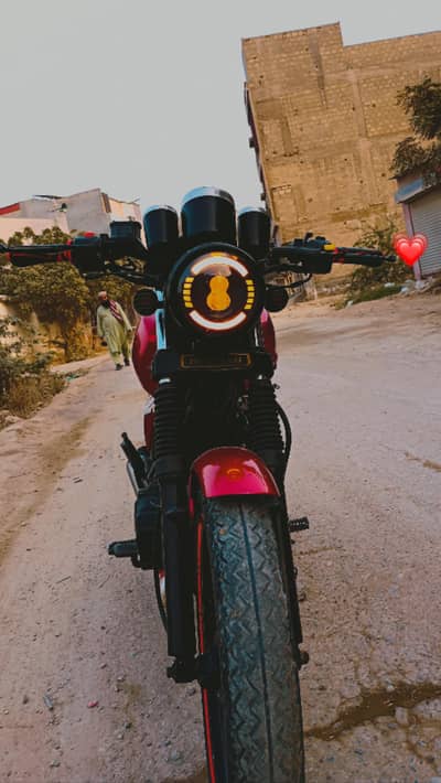 Hi speed infinity sr 150 cafe racer 2019