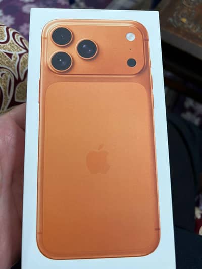urgent for sale iphone 17 pro max 256 gp box pack