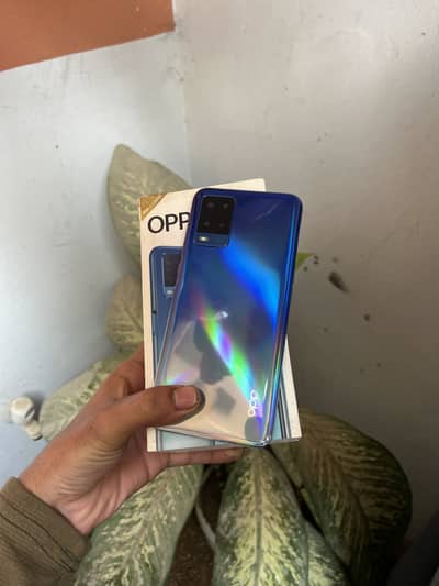 Oppo A54 4/128 with box charger mobile phone