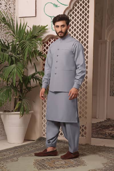 Mens clothing and vaskat coat