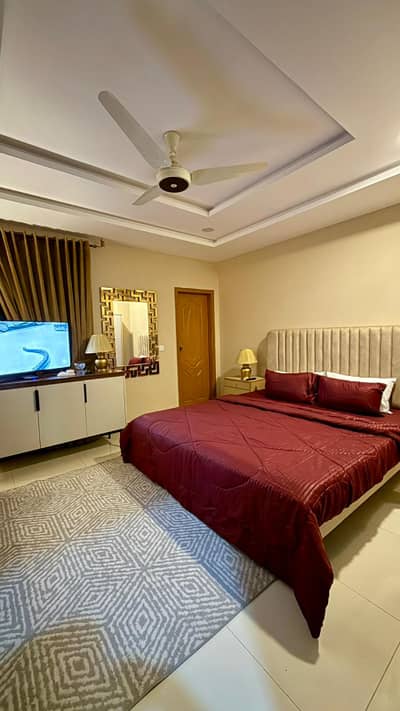 E-11/2 1bed full luxury furnished flat available for rent in e11 Islamabad