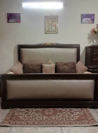 Bed Set//Wooden Bed//Luxury Bed//Double Bed//Bed For Sale