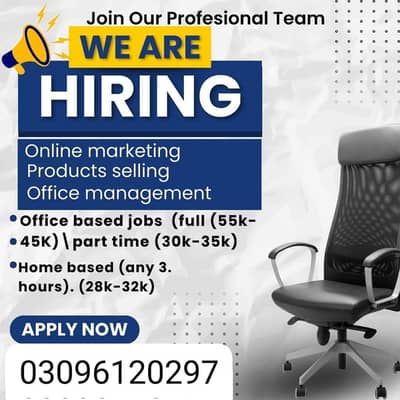 online full time part time office Base home base jobs available