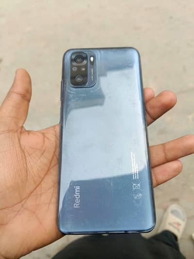 Redmi not 10 6/128GB only phone 03477418617