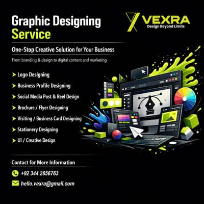 Graphic Designing Service – VEXRA