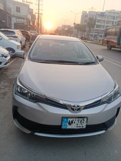 Tyota crolla GLI auto Available for Rent in sialkot