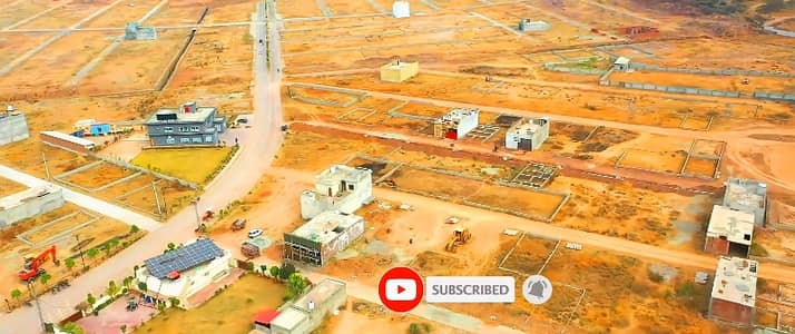 5 Marla Plot Available On Installment & Cash Both At Ittefaq Residencia, Near Ali Pur Islamabad