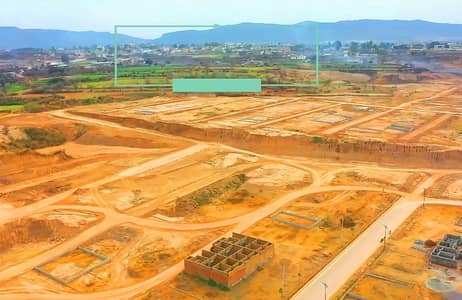 3 Marla Plot Available on installment and cash both at Ittefaq Residencia Near Ali Pur, Tarramrri Islamabad