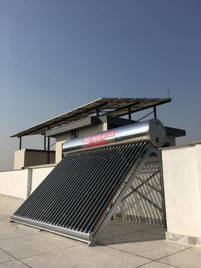 Solar + Electric Hybrid Geyser 100% stainless steel