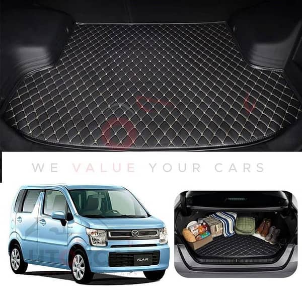 Mazda Flair 7D Custom Car Trunk Mat - Model 2013-2025