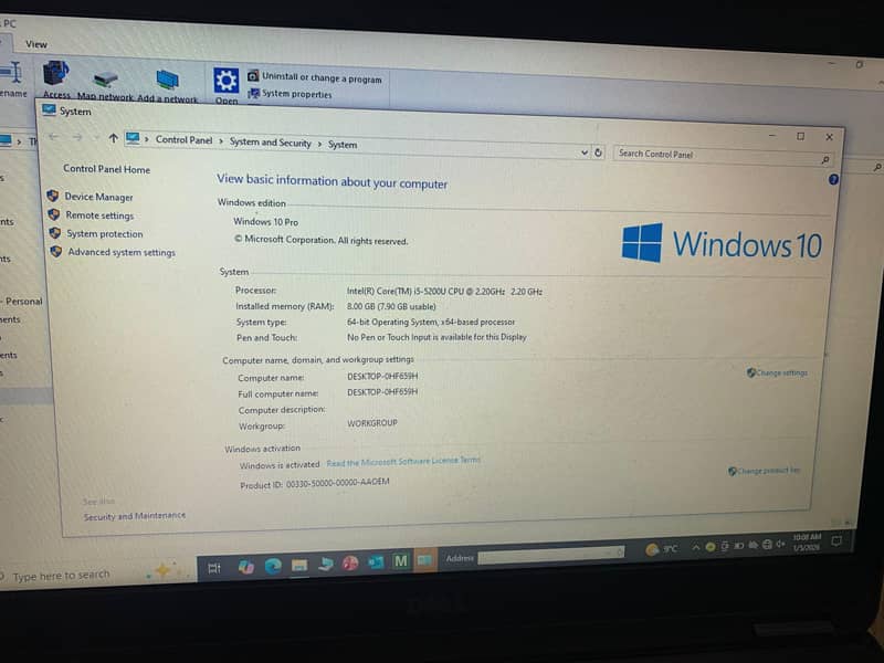 corei5 5th Generation 5