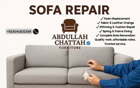 Sofa poshish -Furniture - Sofa repair