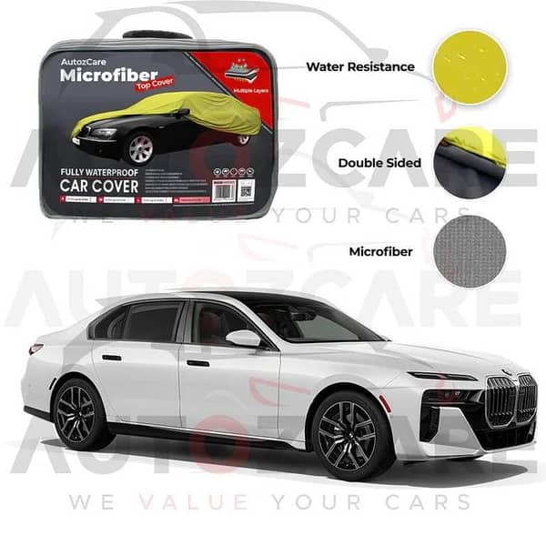 BMW 7 Series Microfiber Car Top Cover - Model 2023-2025