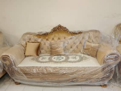 Luxury sofa set crown  dezin