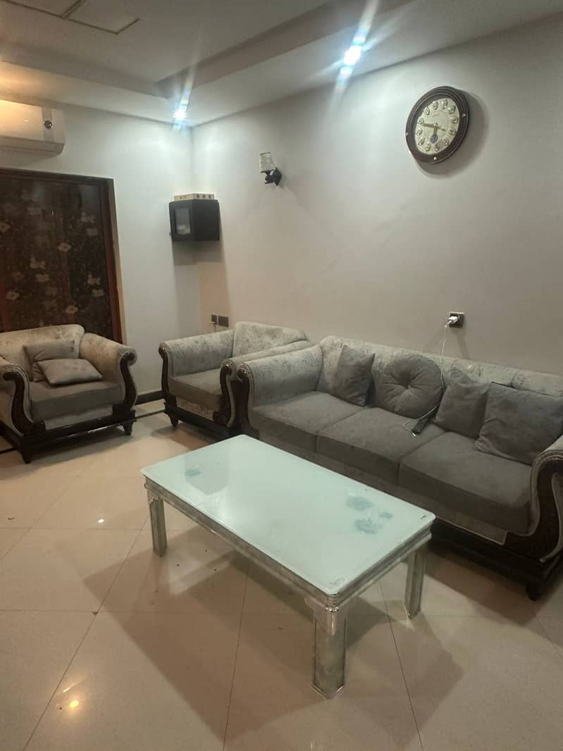 Sofa set with dining table 9