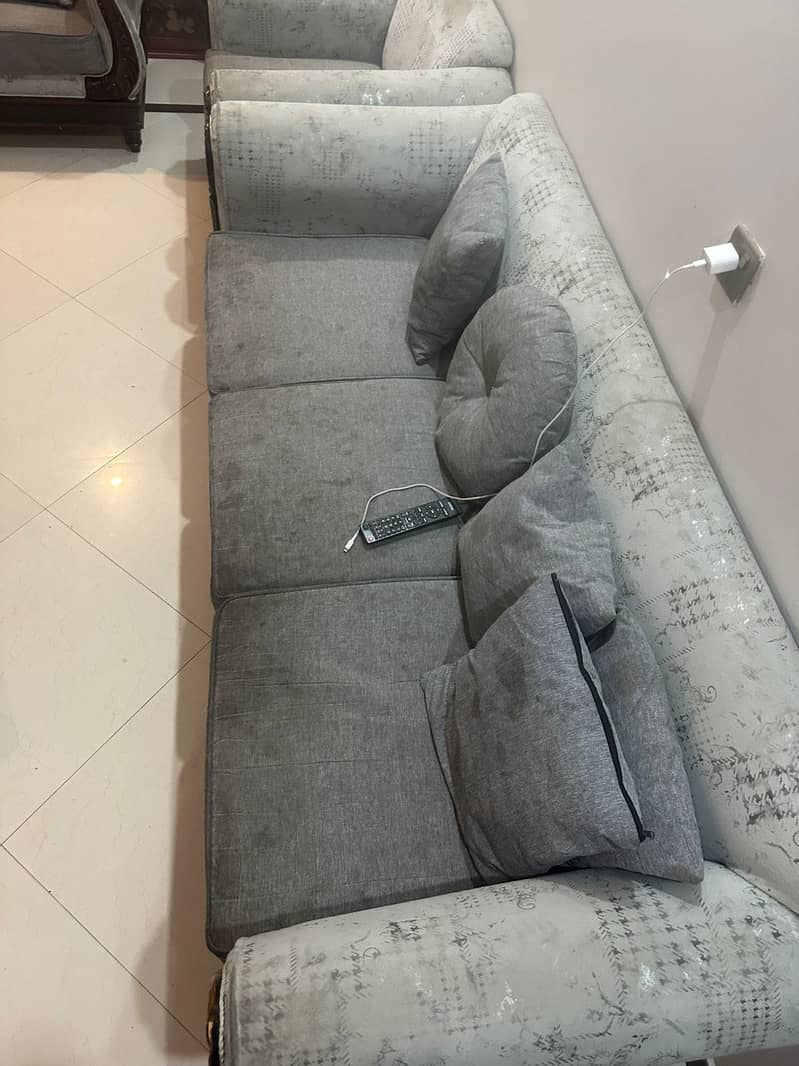 Sofa set with dining table 11