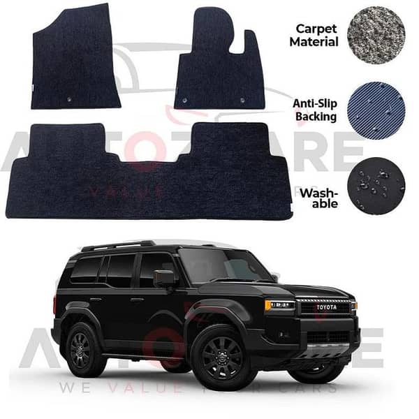 Toyota Land Cruiser LC250 Genuine Fitting Carpet Floor 5Mat PCS - Model 2025