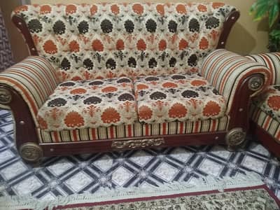 6 Seater Sofa Set (3+2+1) - Excellent Condition | Urgent Sale