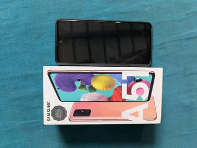 Samsung a51 offical pta approved  6 128gb all OK seld phone