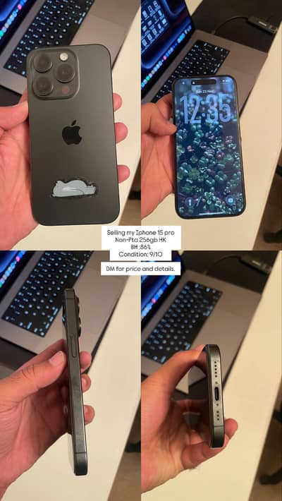 Iphone 15 pro 256gb Non pta