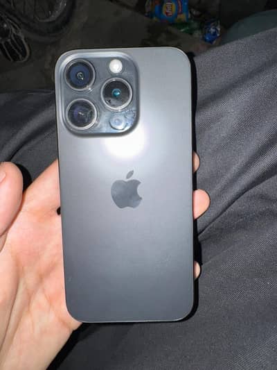 Iphone 15 pro with Box and Charger Factory unlock