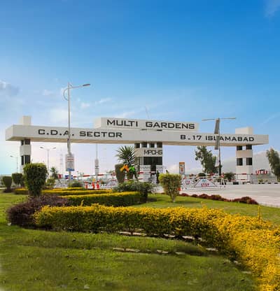 8 Marla Residential Plot Available For Sale in Multi B-17 Block C Islamabad.