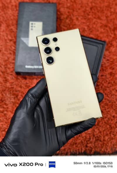 samsung galaxy s24 ultra| 12/256 | pta approved | dual sim | brand new