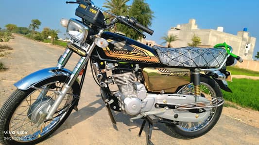 Honda CG 125 Gold Edition. Mint Condition