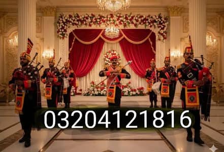 Band baja, Fauji Band, Events, Dhol services, Fauji Pipe Band