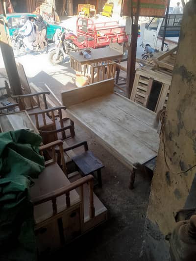 Single Bed for Sale – Strong Wooden Bed