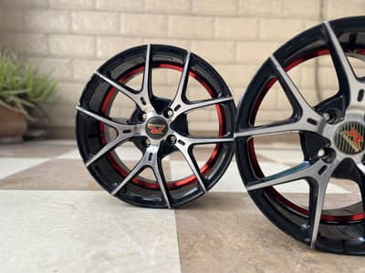 Emotion R Alloy Wheel Rim 15 inch 4 nut 1 years old