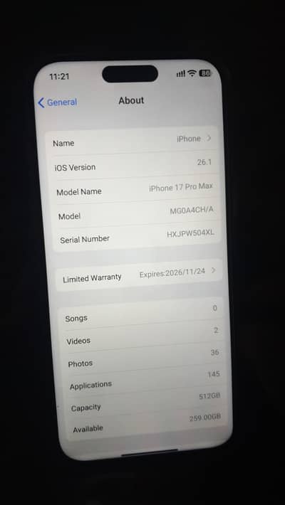 iPhone 17 pro max  brand new just box nhi hai