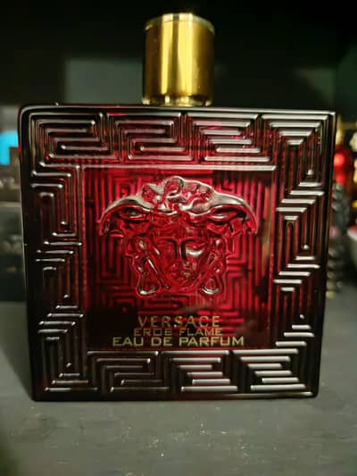 Versace Eros flame 200ml bottle with box
