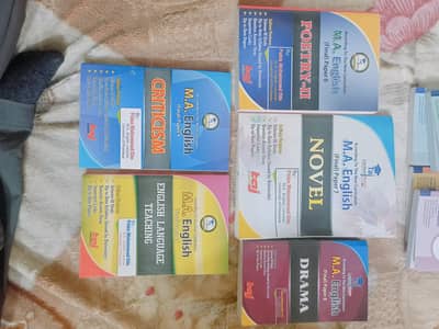 M. A. English Part-1 & Part-2 Books