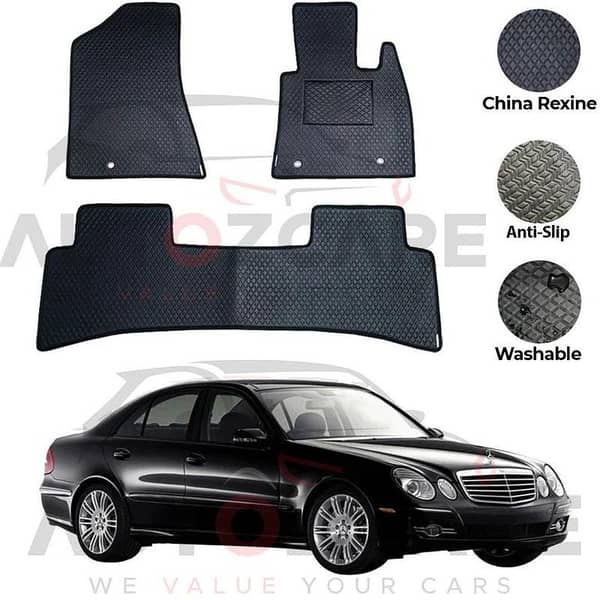 Mercedes E200 China Rexine Floor Mat 5PCS - Model 2002-2009