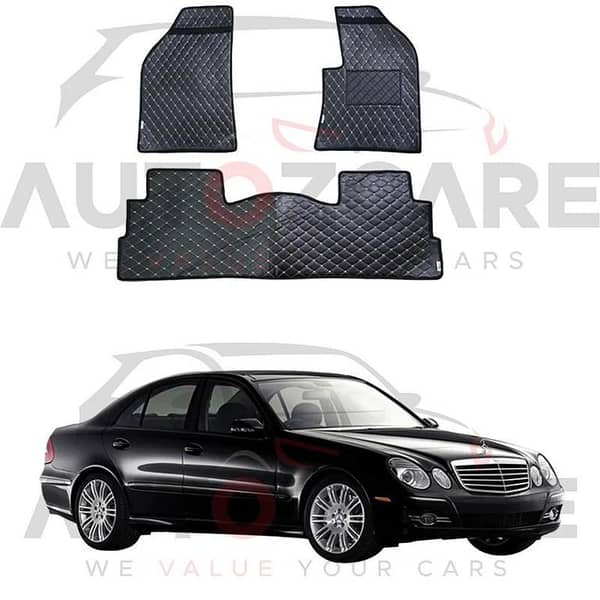 Mercedes E200 7D Floor Mat ( Flat Style ) 5PCS - Model 2002-2009