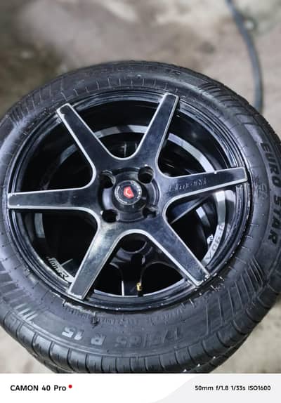 15 size emotion r rim plus new tyre 2024 date fresh