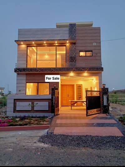 5 Marla Double Storey Brand New House Available For Sale In Airport Green Garden